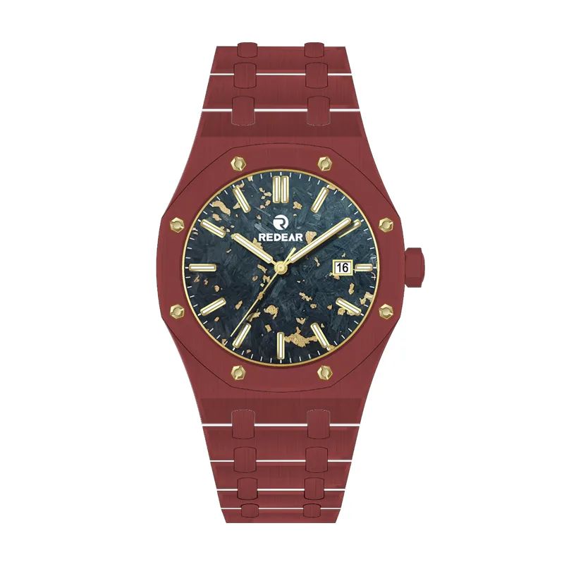 Ceramic Case Sapphire Carbon Fiber Dial Automatic Mechanical Watch