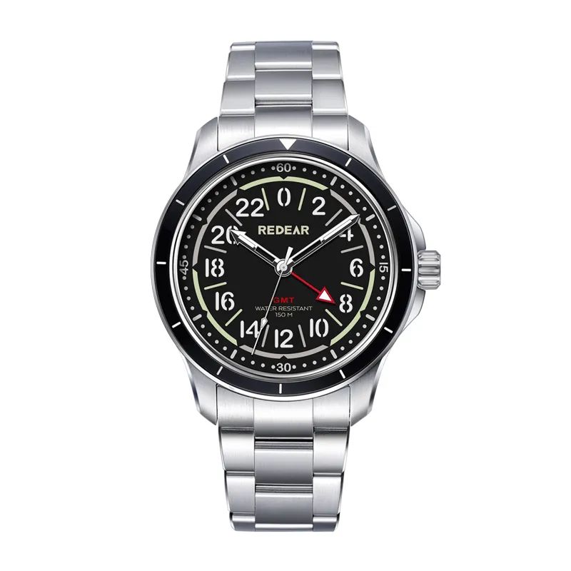 High-Quality Waterproof Dual-Layer Men's Mechanical Watch