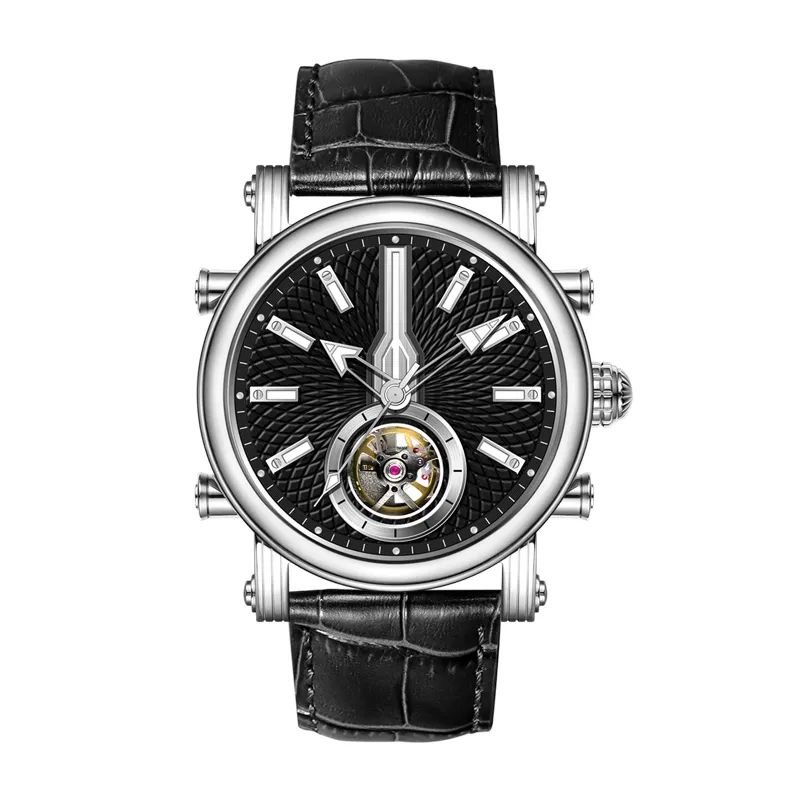 Vintage Men's Mechanical Watch Waterproof, Luminous, And Sapphire Glass