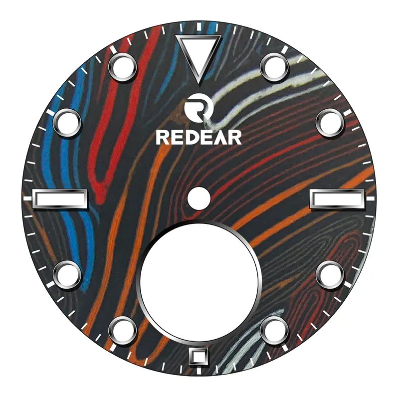Carbon Fiber + 3D Printed Dial