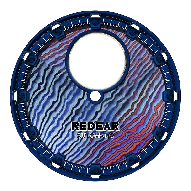 Damascus Steel Pattern Dial