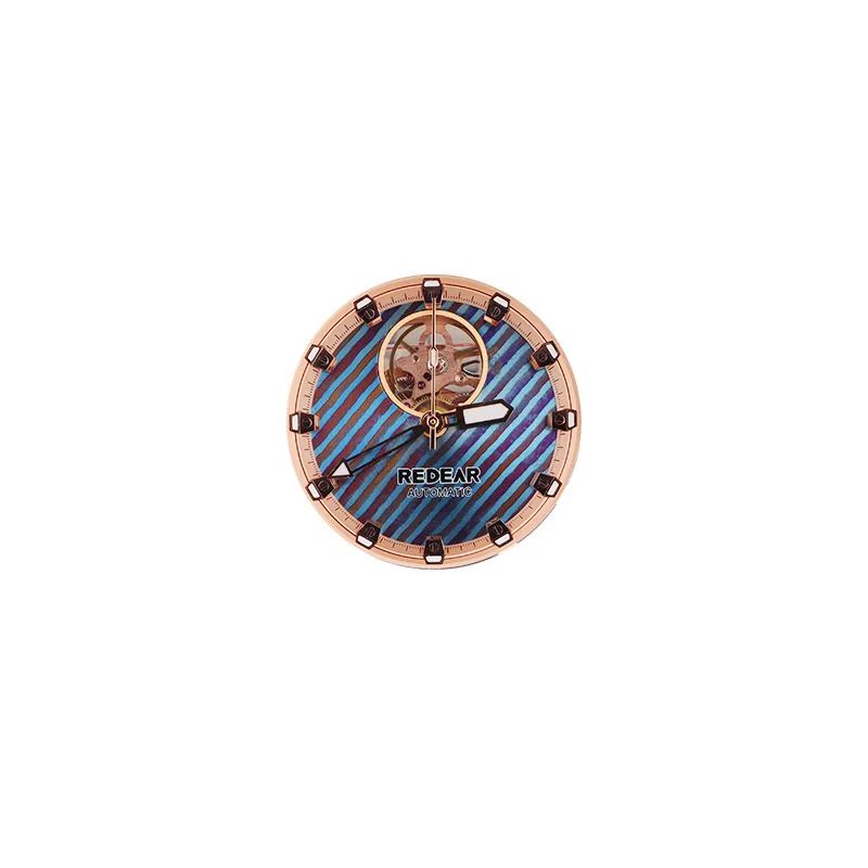 Damascus Titanium Watch Dial