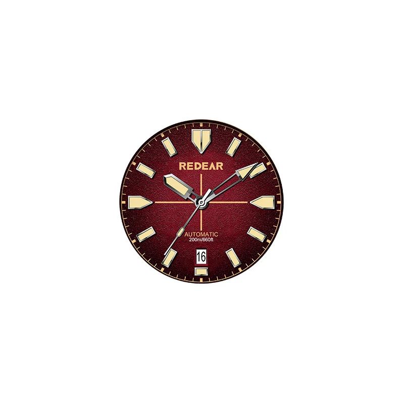 Oil Pressure Color Gradient Watch Dial